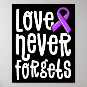 Love Never Forgets Memories Problem Heimerheimer S Poster