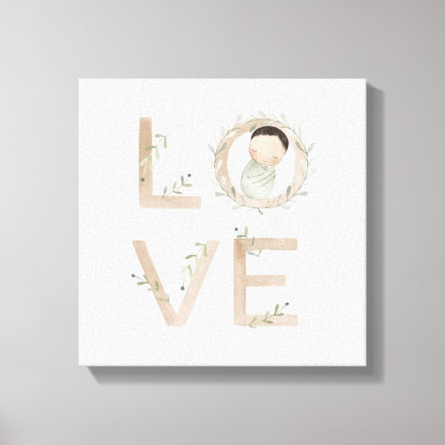 Love |  New Baby Canvas Print (Front)