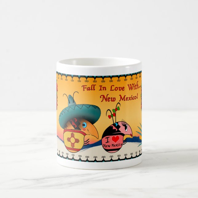 Love New Mexico! Coffee Mug (Center)
