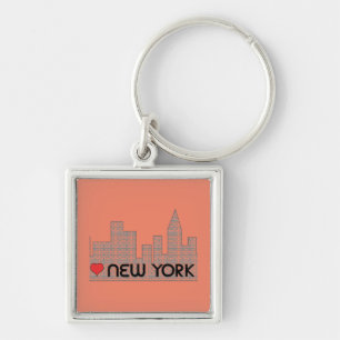 Love NEW YORK Keychain