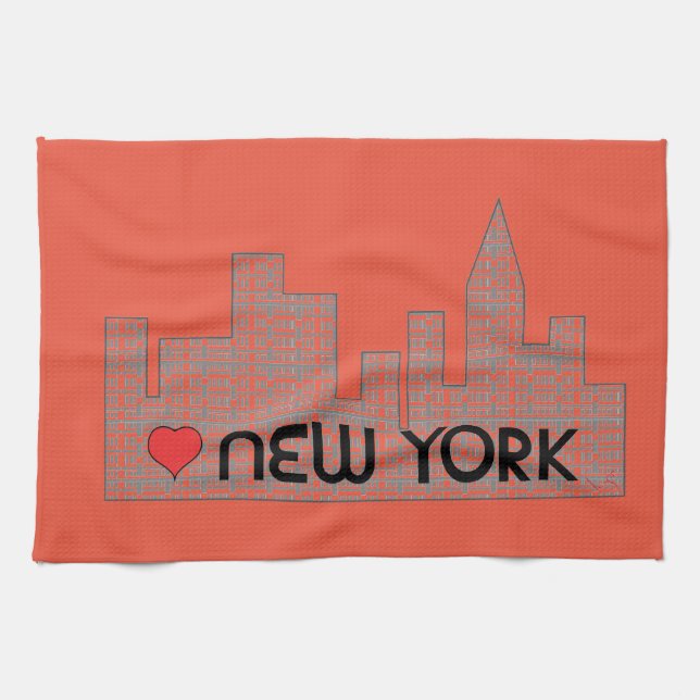 Love NEW YORK Kitchen Towel (Horizontal)
