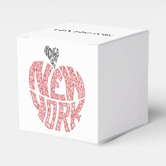 LOVE NEW YORK - THE BIG APPLE FAVOR BOX