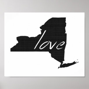 Love New York Wall Poster