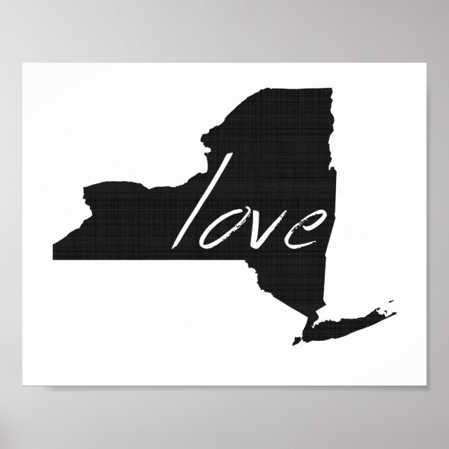 Love New York Wall Poster (Front)