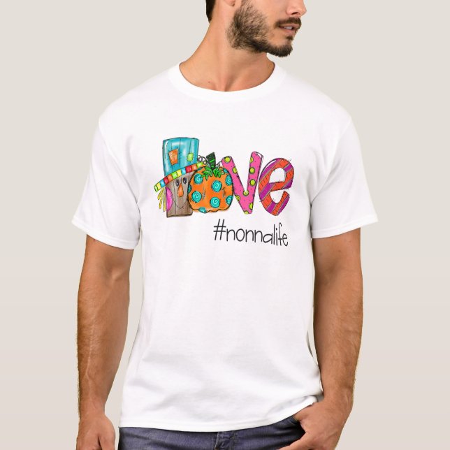 Love Nonnalife - Grandmatee T-Shirt (Front)