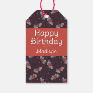 Love Note: Doodles for Music Lovers Red Gift Tags