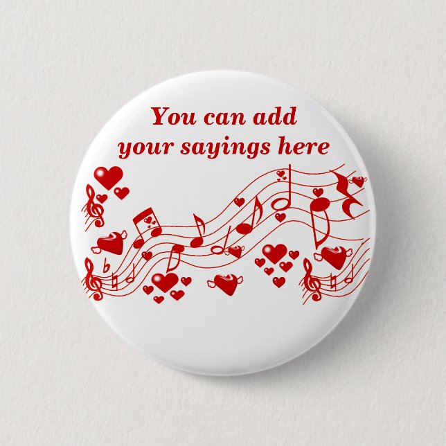Love Notes_ 2 Inch Round Button (Front)