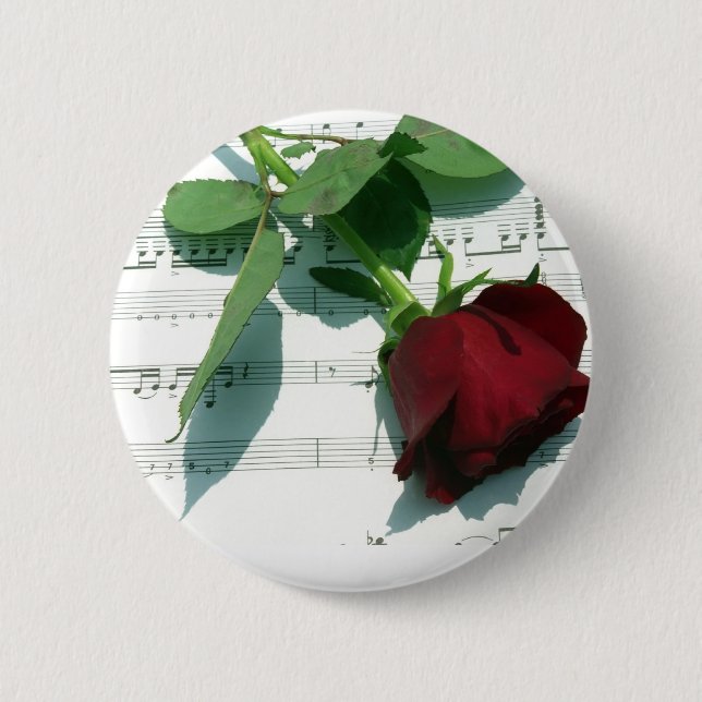 Love Notes 2 Inch Round Button (Front)