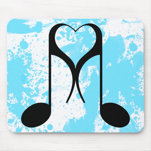 love notes : 8th note : mouse pad (Front)