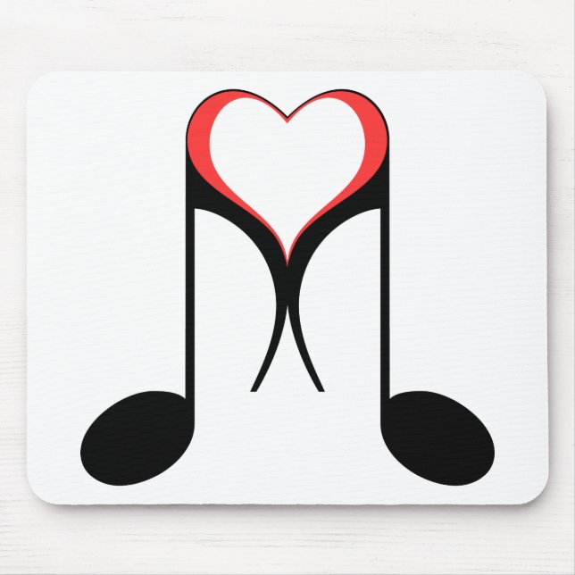 love notes : 8th note : mouse pad (Front)