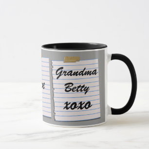 Love Notes For Grandma Mug