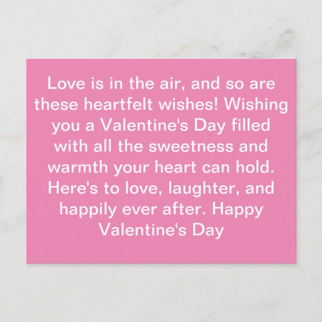 Love Notes: Sending Sweetness Your Way Postcard (Front)