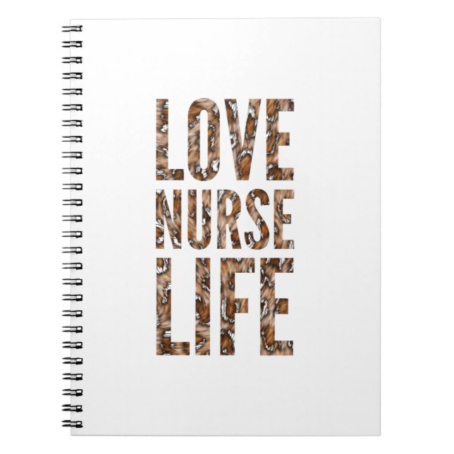 Love nurse life  notebook (Front)