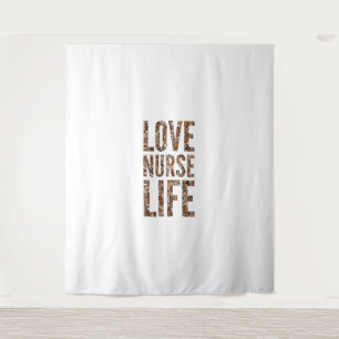 Love nurse life  tapestry