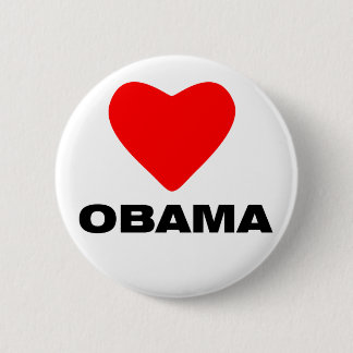 Love Obama 2 Inch Round Button