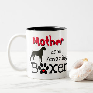 Love of a Boxer Dog - Amazing Boxer Dog Two-Tone Coffee Mug