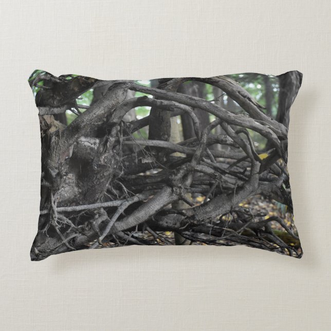 Love of a Fallen Tree Accent Pillow (Front)