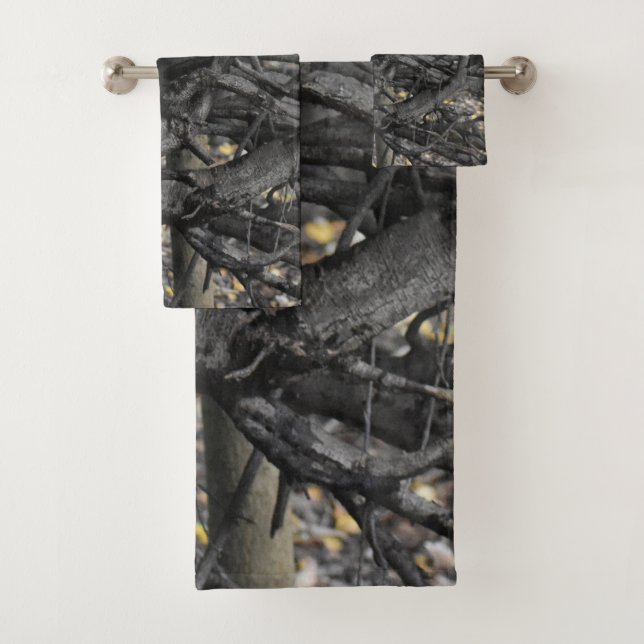 Love of a Fallen Tree Bath Towel Set (Insitu)