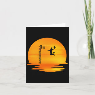 Love Of Basketball. Funny Gift For Gamer. Card
