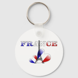 Love of France Keychain