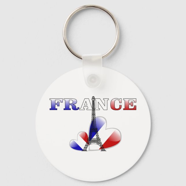 Love of France Keychain (Front)