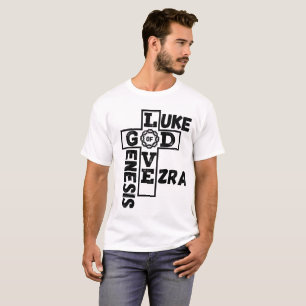Love Of God Biblical Crossword Unisex T-Shirt