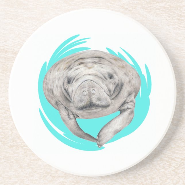 LOVE OF MANATEE COASTER (Front)