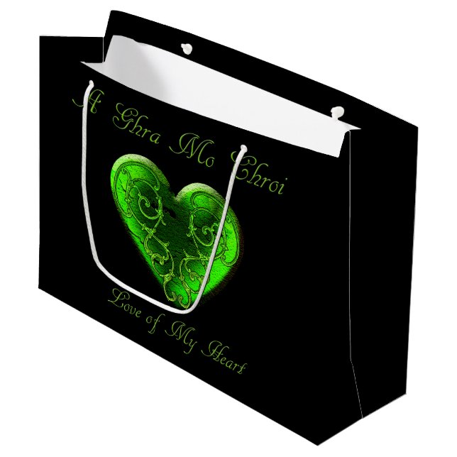 Love of My Heart Gift Bag (Front Angled)