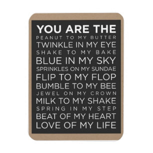 Love Of My Life 3"x4" Photo Magnet