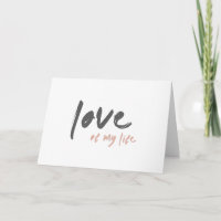 Love of my Life | Modern Minimal Forever Eternal