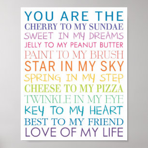 Love of my Life Poster Imprimer