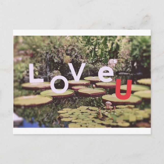 Love of Nature Postcard (Front)