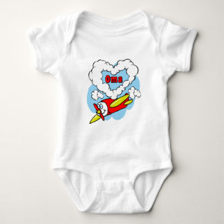 Love Oma Kids Airplane Baby Bodysuit