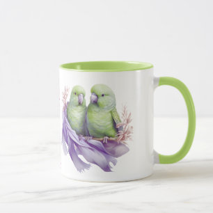 Love on a Branch – Two Birds in Harmony Mug