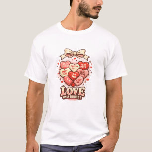 Love On A Budget Coquette Valentine Tee   Bow + Co