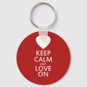 Love on for Valentines day Keychain