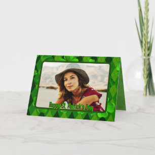 Love on Saint Patricks Day Photo Carte de voeux