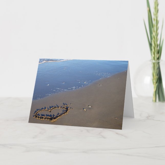 Love on the Beach Card (Front)