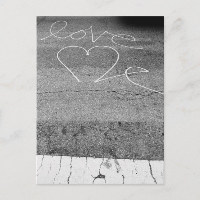 Love on the Street Postcard (Front)
