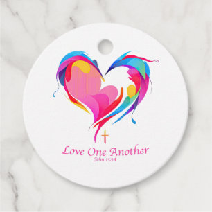 Love One Another Bible Verse John 1334 Favour Tags