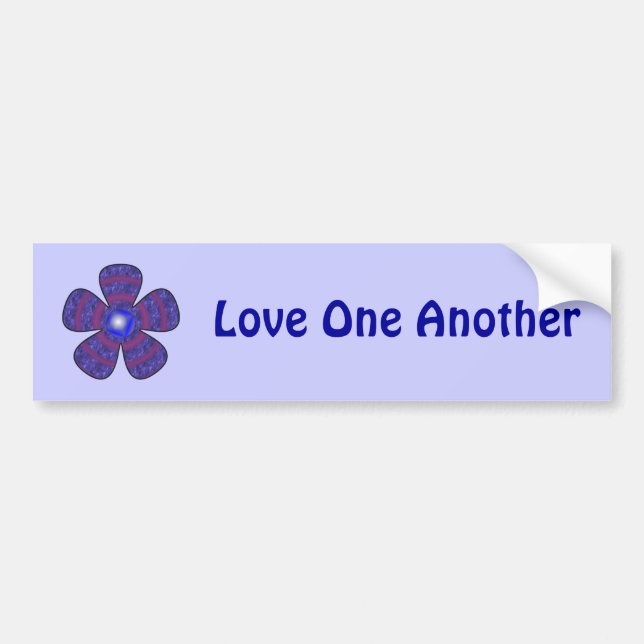 Love One Another Bumper Sticker (Front)