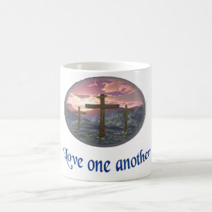 Love one another coffee mug