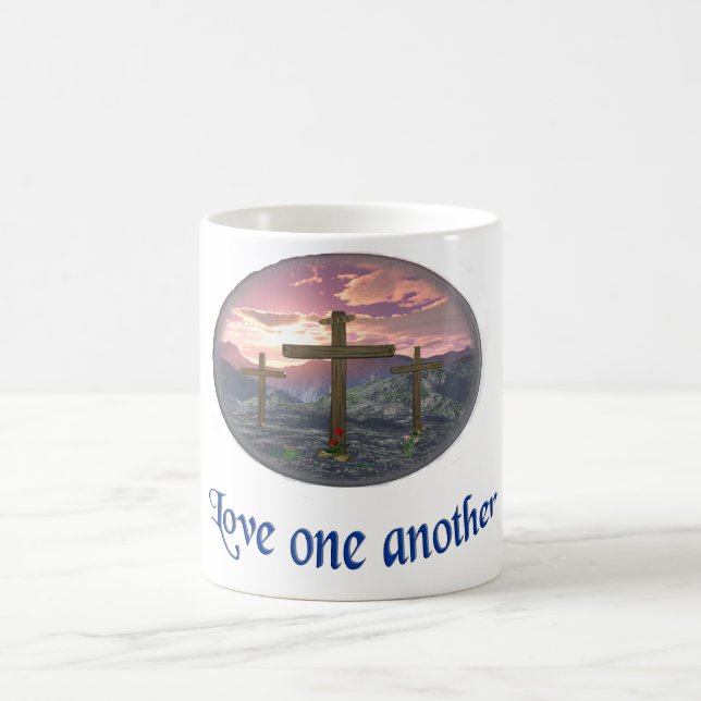 Love one another coffee mug (Center)