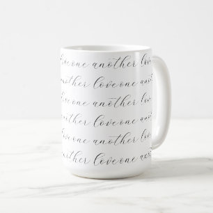 Love one another  coffee mug