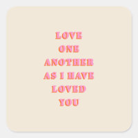 Love One Another John 13 34 Bible Verse Scripture