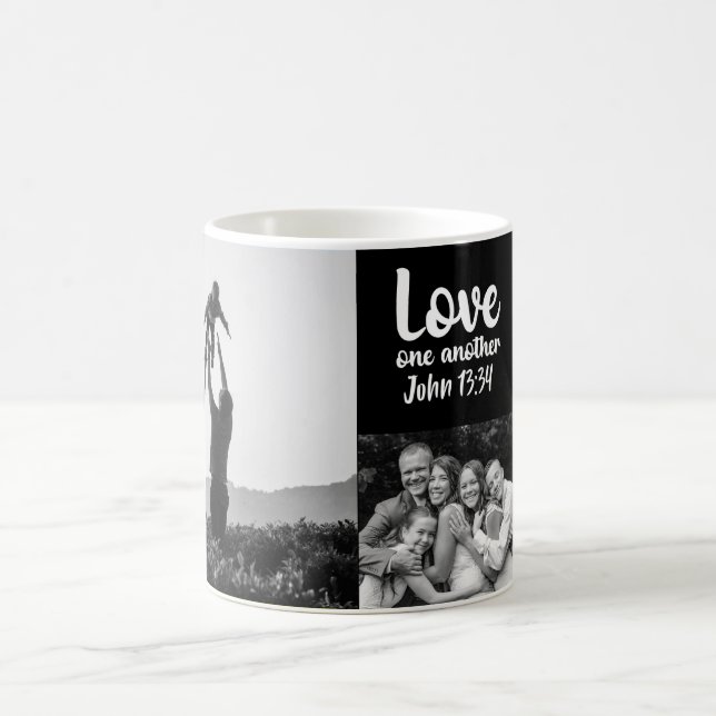 Love One Another John 13:34 Personalized Mug (Center)