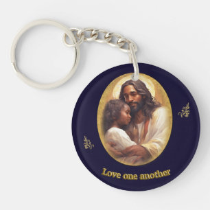 Love one another keychain