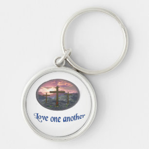 Love one another keychain