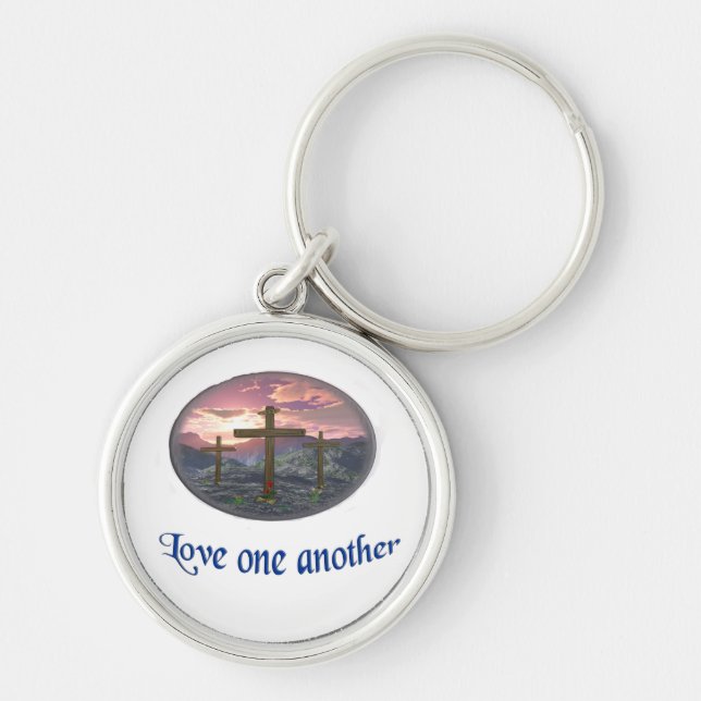 Love one another keychain (Front)