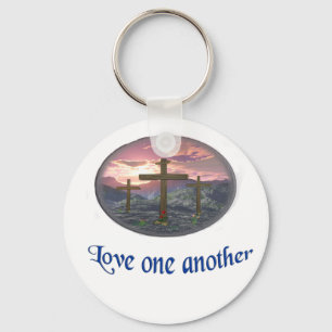 Love one another keychain